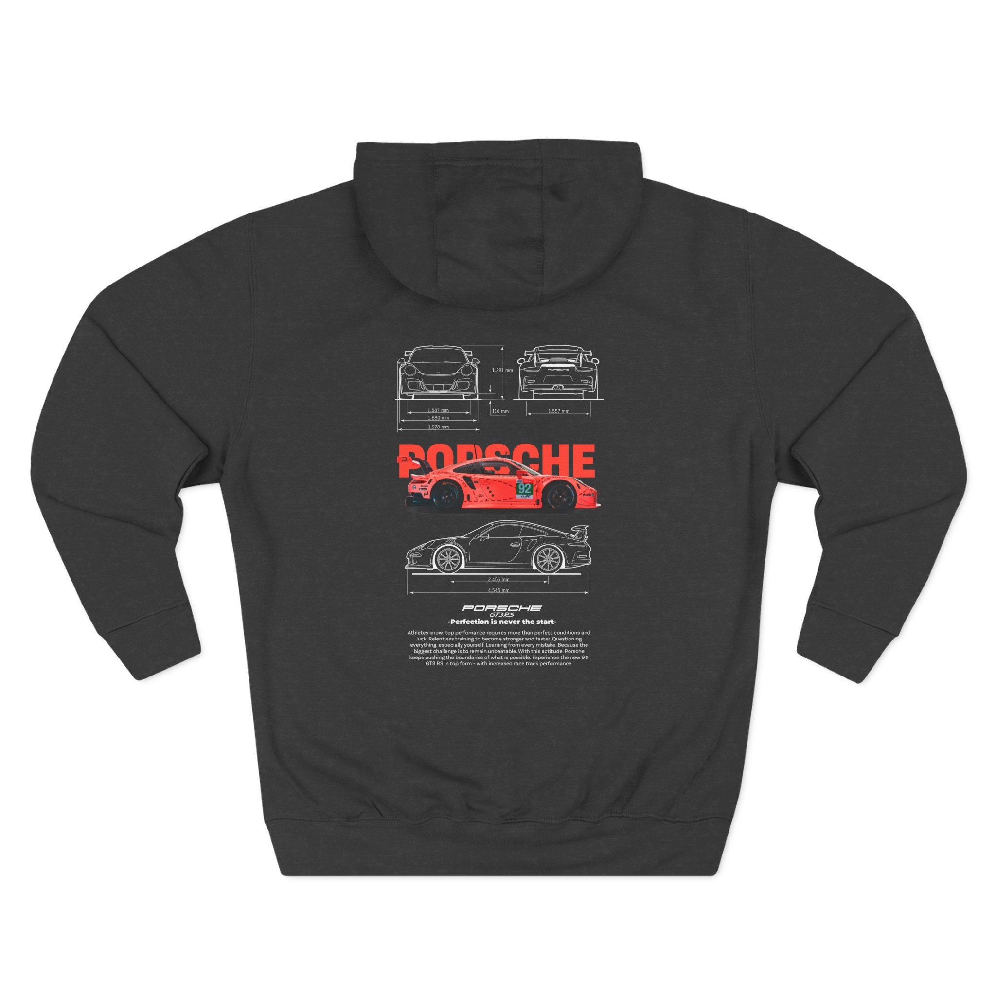 Porsche Vintage Race Car Hoodie