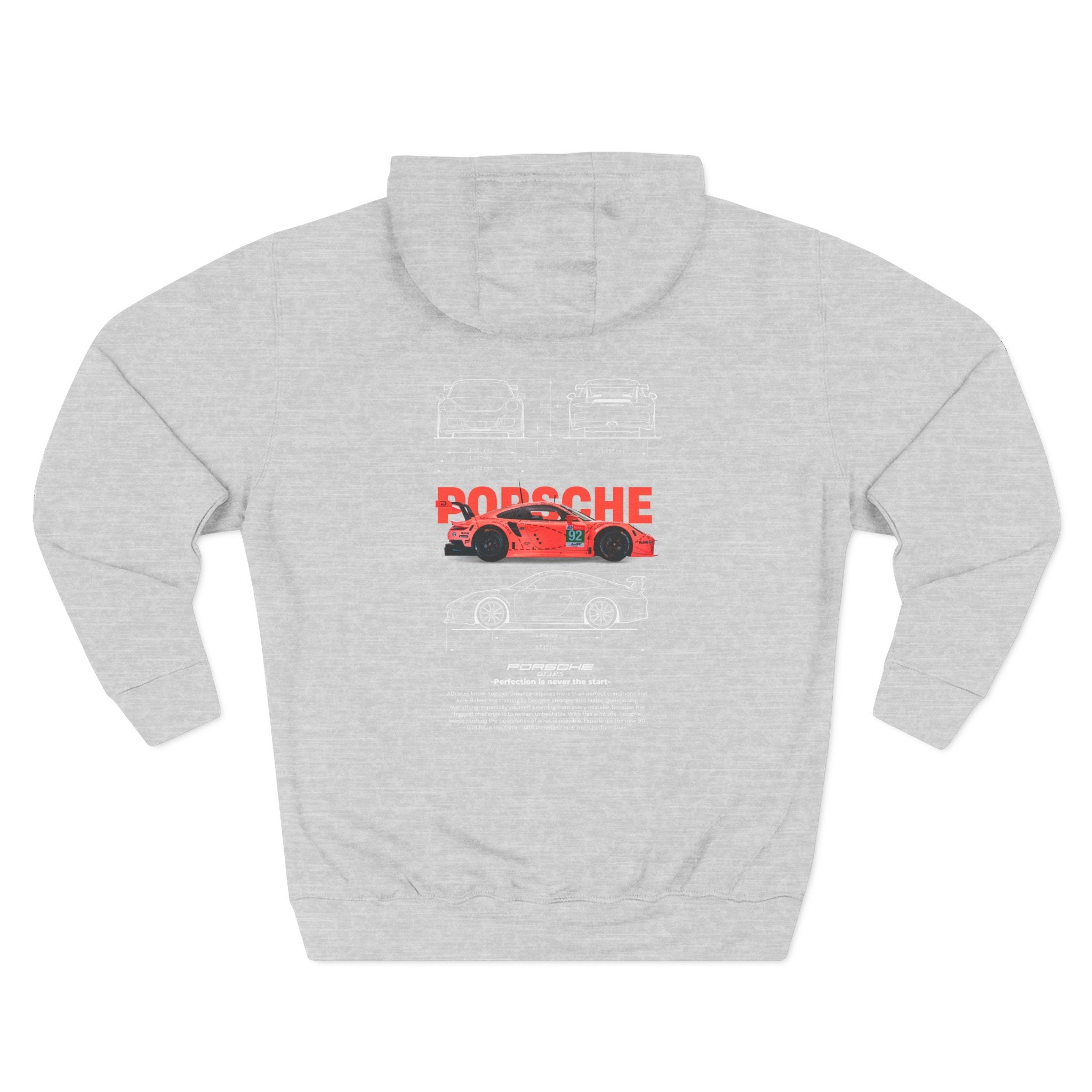 Porsche Vintage Race Car Hoodie