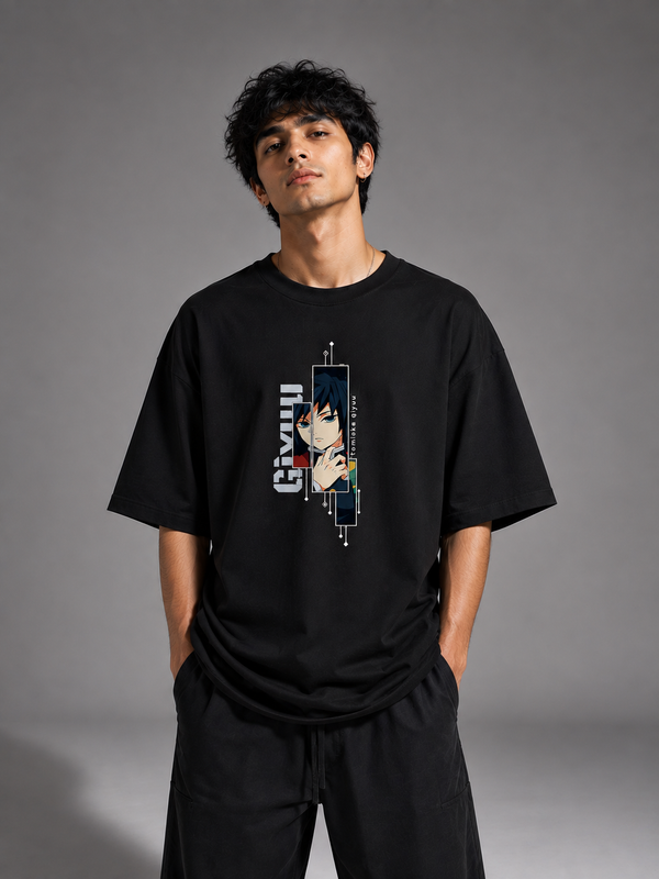 Giyu Tomioka Water Hashira Oversized T-Shirt