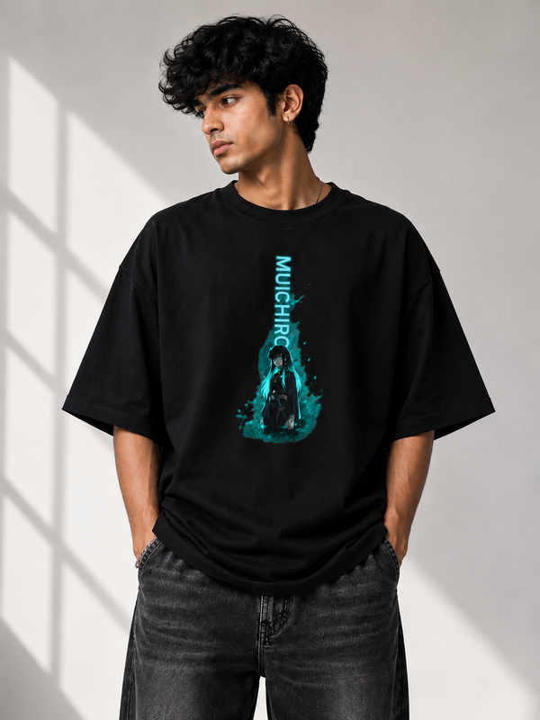 Muichiro Tokito Mist Hashira Oversized T-Shirt